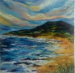 Sunset over Tara Hill and Kilpatrick beachSOLD