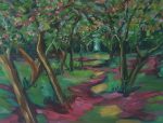 Apple Tree Orchard in Bloom SOLD