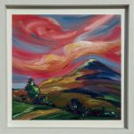 Red sky delights over the Sugarloaf MountainSOLD