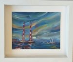 The Poolbeg Chimneys, Sandymount Dublin SOLD