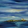Dusk over Dalkey Island