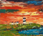 Red skies over Hook Head Lighthouse, WexfordSOLD