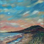 Days end - Sunset skies over Tara Hill,Wexford