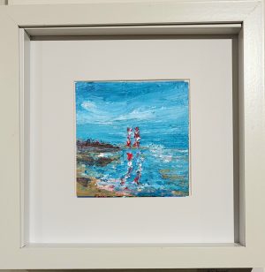 Early Morning breaks over the Poolbeg Chimneys